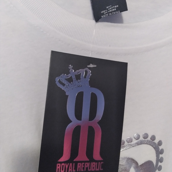 NEW ROYAL REPUBLIC 100% COTTON STYLISH T-SHIRT - Picture 2 of 3